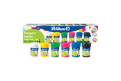 Pelikan Tempera Farben Set, 6 Stück à 25 ml