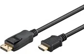 Pro DisplayPort 1.2 - HDMI 2.0 - 1m - Schwarz