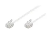Pro Modular telephone cable - Weiß - 10 meter