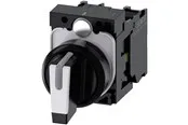 Siemens Selector switch i-o-ii black white