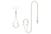 Spigen Universal Set 2 (Cross Body Strap 1P + Wrist Strap 1P + ConTag2 1P) - Pearl White