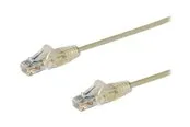 StarTech.com 1.5m CAT6 Cable - Grey Slim CAT6 Patch Cord - Snagless - LSZH - patch cable - 1.5 m - grey - Grau - 1 meter