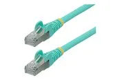 StarTech.com 1.5m CAT6a Ethernet Cable - 1.5 m - aqua - Blau - 1 meter