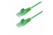 StarTech.com 15m Green Slim CAT6 Ethernet Cable Snagless 28AWG LSZH - patch cable - 15 m - green - Grün - 15 meter