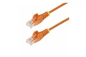 StarTech.com 15m Orange Slim CAT6 Ethernet Cable Snagless 28AWG LSZH - patch cable - 15 m - orange - Orange - 15 meter