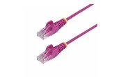 StarTech.com 15m Pink Slim CAT6 Ethernet Cable Snagless 28AWG LSZH - patch cable - 15 m - pink - Rosa - 15 meter