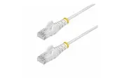 StarTech.com 1.5m White Slim CAT6 Ethernet Cable Snagless 28AWG LSZH - patch cable - 1.5 m - white - Weiß - 1 meter