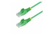 StarTech.com 1m Green Slim CAT6 Ethernet Cable Snagless 28AWG LSZH - patch cable - 1 m - green - Grün - 1 meter