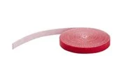 StarTech.com 25ft. Hook and Loop Roll - Red - Cable Management - hook & loop fastener