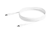 StarTech.com 2m / 6.6ft USB C to Lightning Cable - MFi Certified - White - Lightning cable - Lightning / USB 2.0 - 2 m