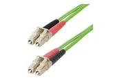 StarTech.com 2m (6ft) LC to LC (UPC) OM5 Multimode Fiber Optic Cable - patch cable - 2 m - green - Grün - 2 meter