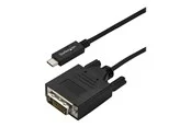 StarTech.com 3 m (10 ft.) USB-C to DVI Cable - 1920 x 1200 - Black - external video adapter