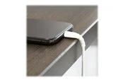 StarTech.com 3.3 ft 1m USB to Lightning Cable - Apple MFi Certified - White - Lightning cable - Lightning / USB - 1 m