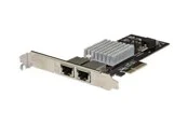 StarTech.com Dual Port Network Card - PCIe 10G / NBASE-T Ethernet NIC Card - netværksadapter