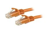 StarTech.com Gigabit Snagless RJ45 UTP Cat6 Patch Cable Cord - patch cable - 3 m - orange - Orange - 3 meter