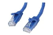 StarTech.com Gigabit Snagless RJ45 UTP Cat6 Patch Cable Cord - patch cable - 5 m - blue - Blau - 5 meter