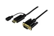 StarTech.com HDMI to VGA active converter cable HDMI to VGA adapter - video converter - 0.9m