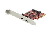 StarTech.com PCIe USB 3.1 Card - 2x USB C 3.1 Gen 2 10Gbps - PCIe Gen 3 x4 - ASM3142 Chipset - USB Type C PCI Express Card - USB adapter
