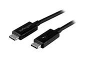 StarTech.com Thunderbolt 3 (20Gbps) USB C Cable - Black - 1m