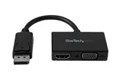 StarTech.com Travel A/V adapter: DisplayPort to HDMI or VGA video transformer