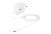 StarTech.com USB C Wall Charger - 60W PD 1m cable - Portable Travel USB Type C Fast Charge Universal Laptop Adapter - USB IF/CE Certified (WCH1CEU) power adapter