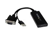 StarTech.com VGA zu HDMI Adapter mit USB Audio & Strom Video Transformer