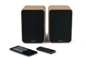 Thomson WS602DUO Bookshelf Speaker Set - Wood