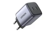 UGREEN Nexode GaN 45W Dual USB-C PD Charger - Space Gray