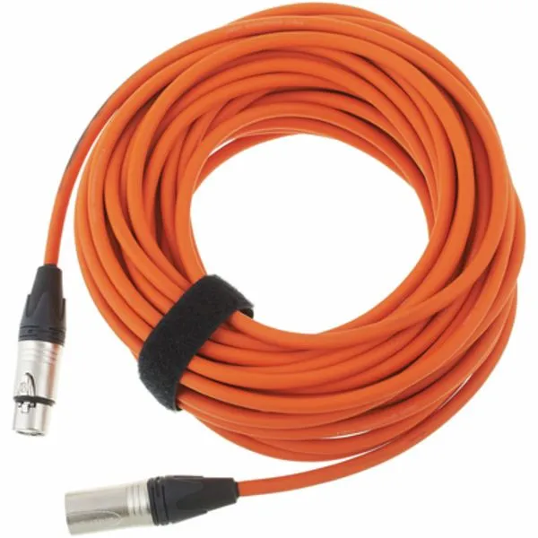 17900 Mic-Cable 15 Orange