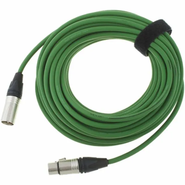 17900 Mic-Cable 15m Green