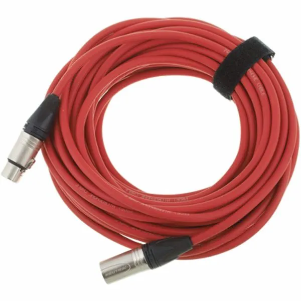 17900 Mic-Cable 15m Red