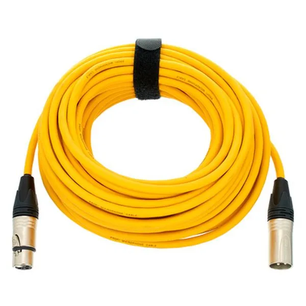 17900 Mic-Cable 15m Yellow