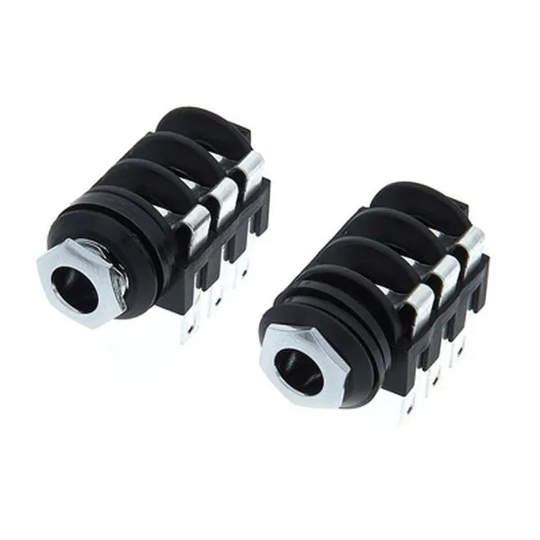 7217 TP 6,3mm Jack Socket st.