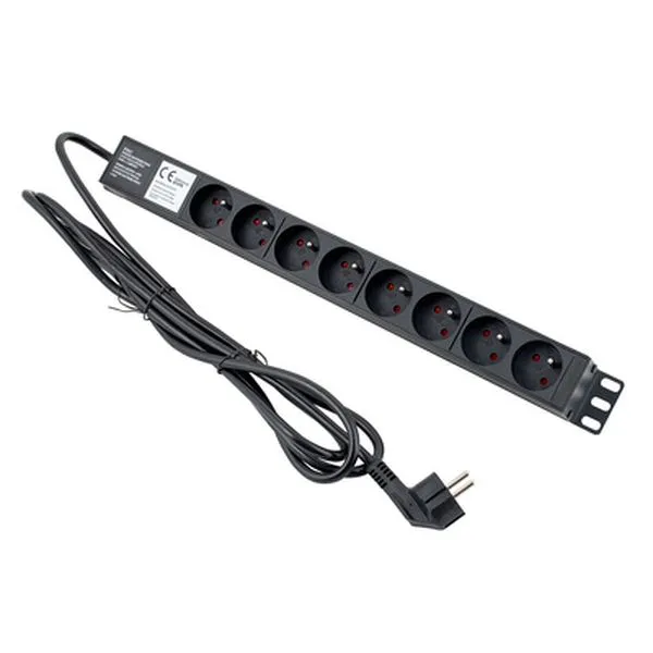 87478 19" France Powerstrip