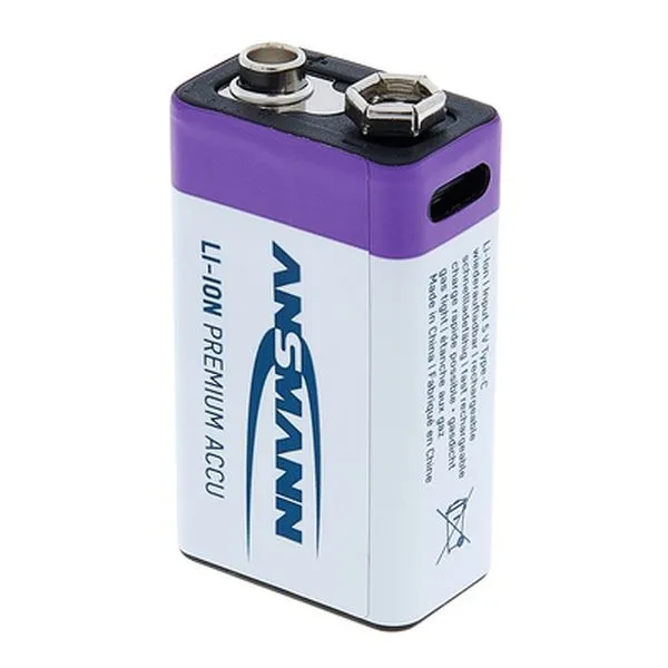 9V Akku USB-C