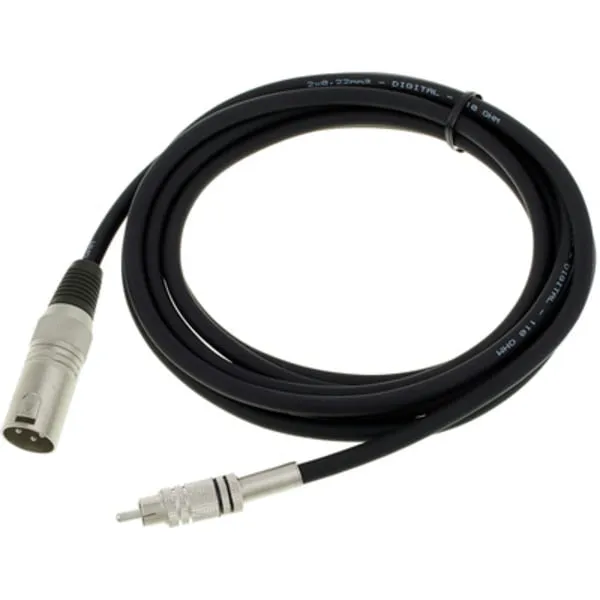 AES/EBU SPDIF Cable Male 3