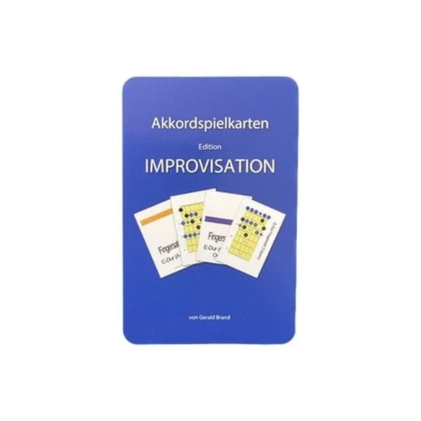 Akkordspielkarten Improvisatio