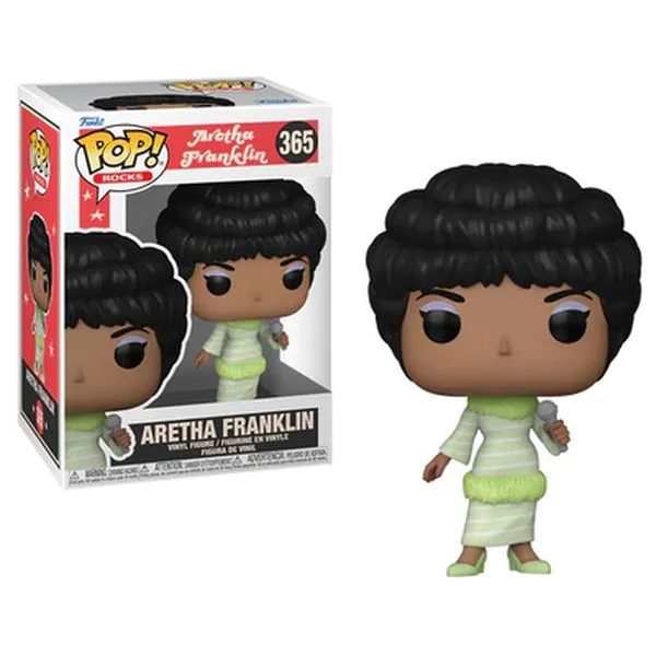 Aretha Franklin (Green Dress)