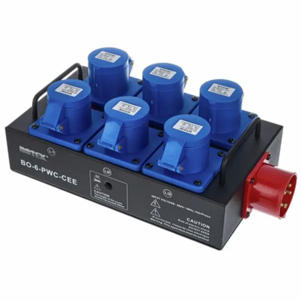 BO-6-PW 16A CEE Blue Distribut
