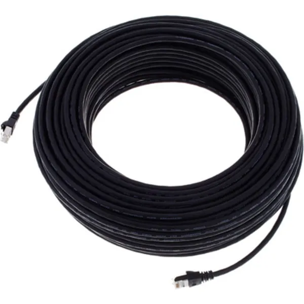 CAT6A Patchkabel 50m, sw