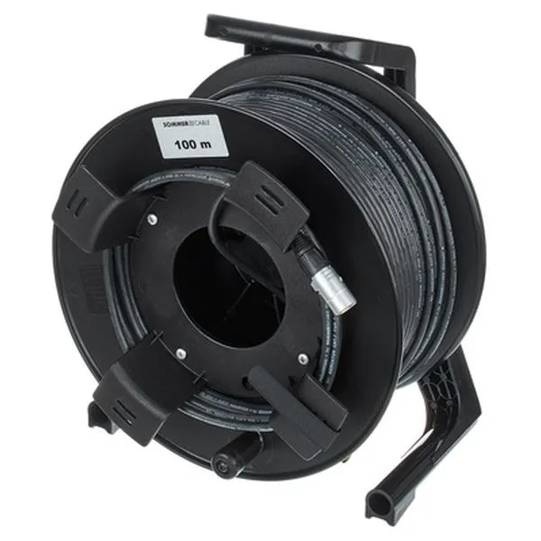 CAT7 PUR Black 100m