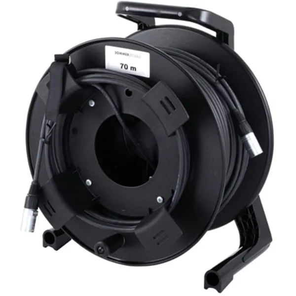 CAT7 PUR Black 70m