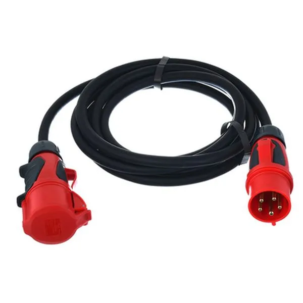 CEE Cable 32A 6,0mm² 5m Grip