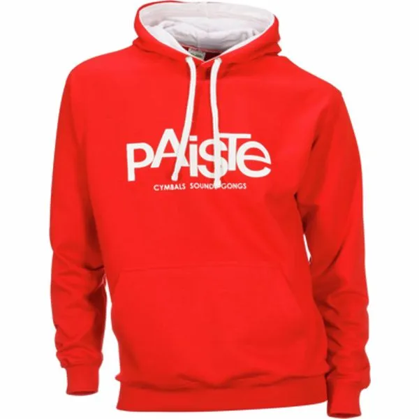 Contrast Hoody Red L
