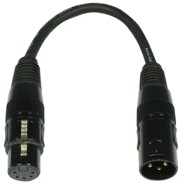 DMX Adapter Cable DMXT/3M5F