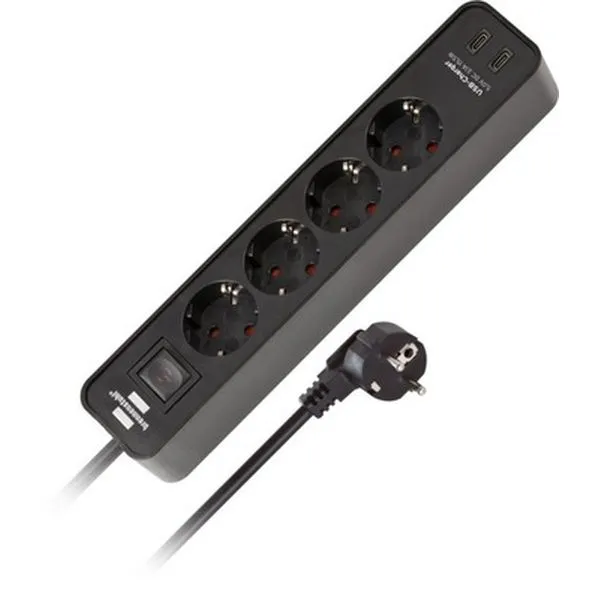 Ecolor 4-Way 1,5m USB sw
