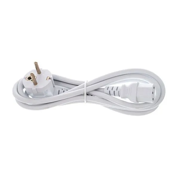 EU Power Cable 1.8m White