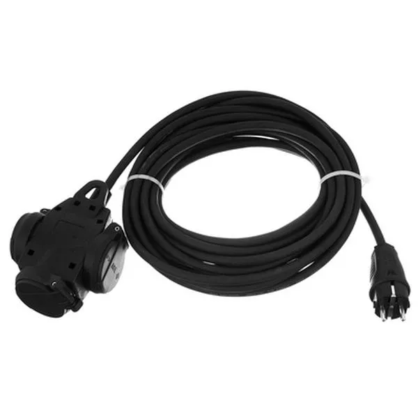 Extension 3-Fold 10m 1,5mm²