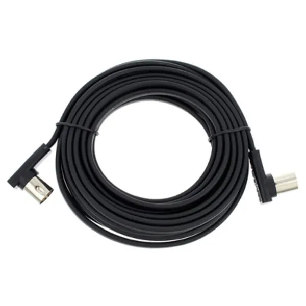 Flat MIDI Cable 500cm Black