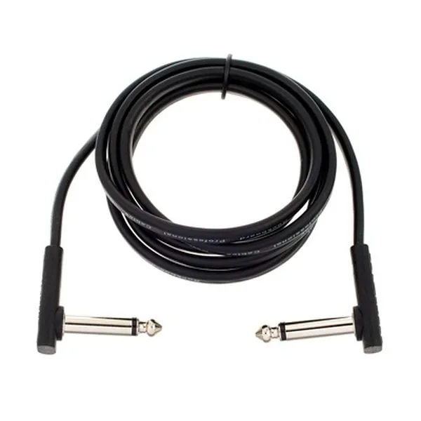 Flat Patch Cable Black 120 cm